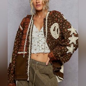 POL Patchwork Jacket